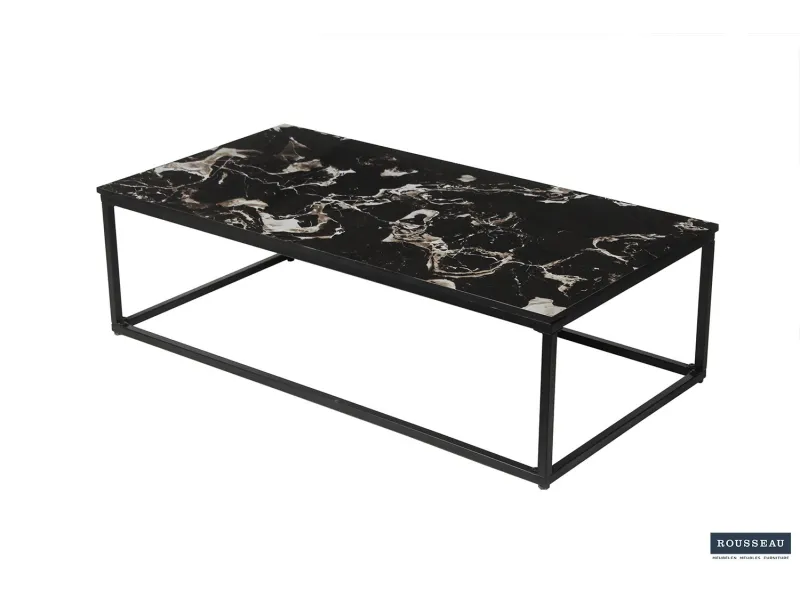 Table basse contemporaine |Table basse original \"New york\" en v...