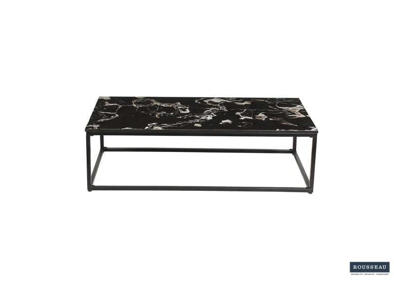 Table basse contemporaine |Table basse original \"New york\" en v...