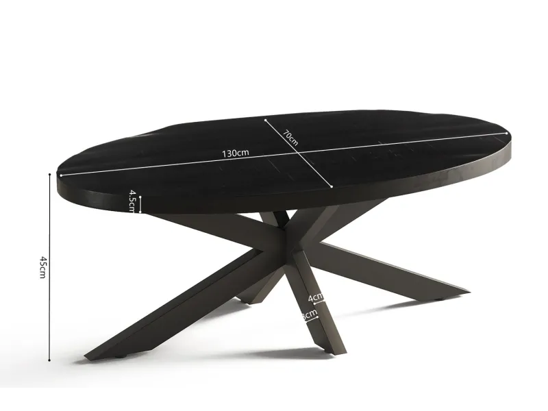 Table basse en bois, verre ou métal -  bellozia.com