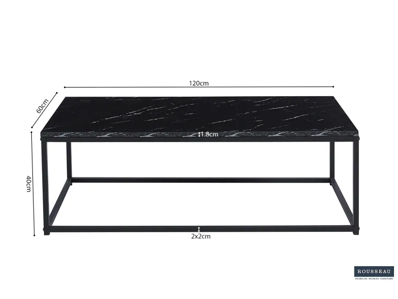 Table basse en bois, verre ou métal -  bellozia.com