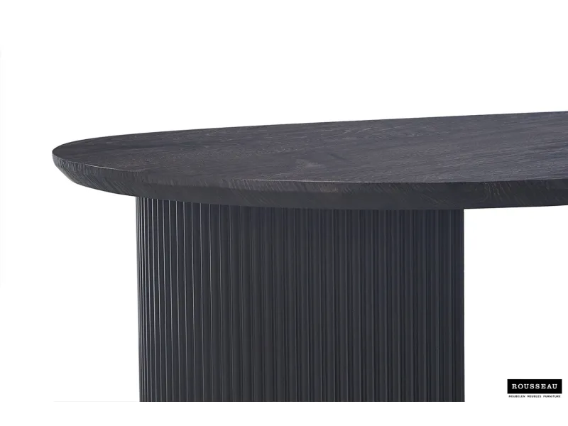 Table basse contemporaine |Table basse avec 6 poufs encastrable, ve...