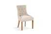Chaise capitonnée, revêtement en tissus. Coloris sable Chaises de s...