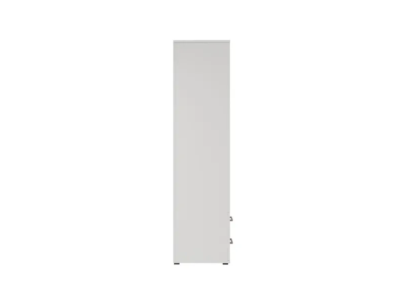 Armoire murale moderne 1 porte teinté blanc Meubles haut |bellozia.com