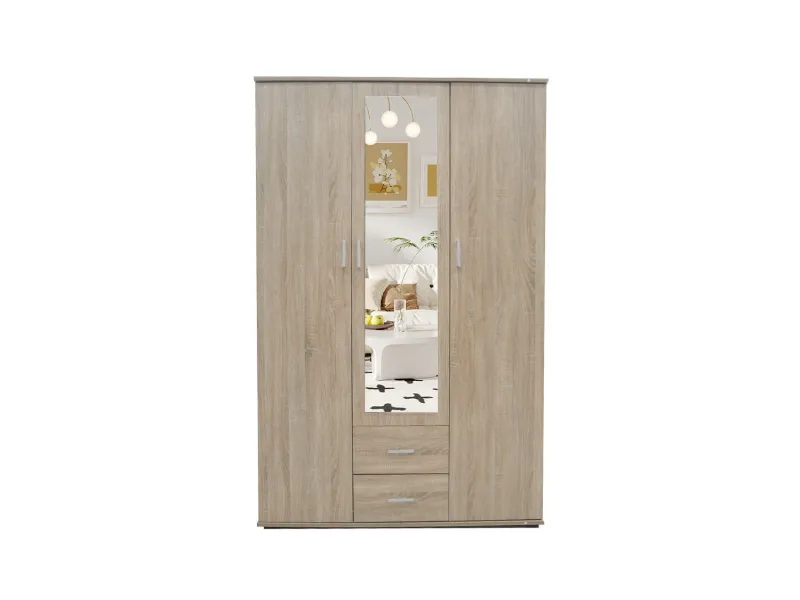 Meuble bas à 2 portes avec évier teinté sonoma Meubles bas |bellozia...