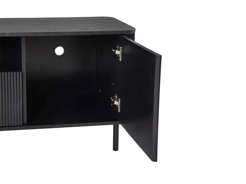 Meuble TV contemporain |Meuble TV moderne avec rangement en chêne |...