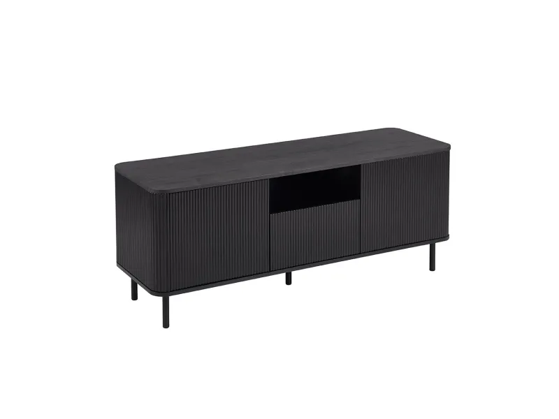 Meuble TV contemporain |Meuble TV moderne avec rangement en chêne |...