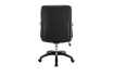 Chaise de bureau moderne style roulant en simili cuir coloris blanc...