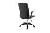 Chaise de bureau moderne style roulant en simili cuir coloris blanc...