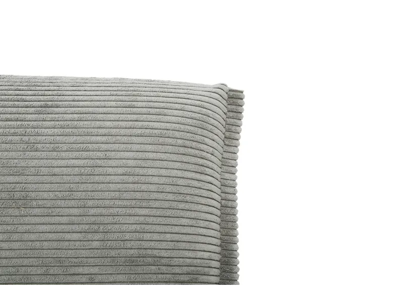 Canapé-lit 'Alisa' en Corduroy Gris Foncé – Élégance et Confort au Quotidien