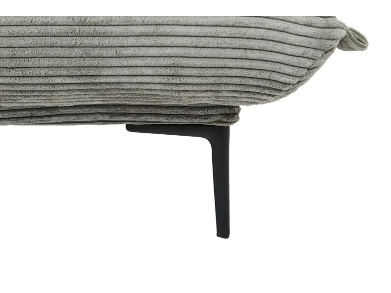 Canapé-lit 'Alisa' en Corduroy Gris Foncé – Élégance et Confort au Quotidien