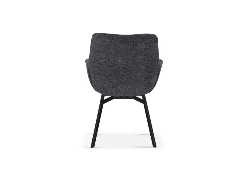 Chaise de salle à manger design coloris gris Chaises de salle à man...