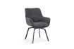 Chaise de salle à manger design coloris gris Chaises de salle à man...