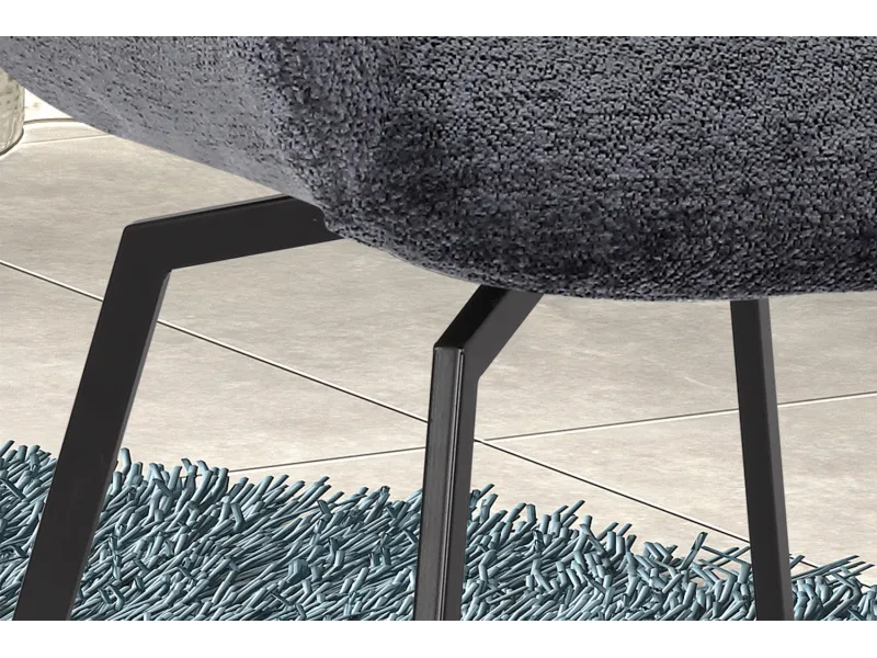 Chaise de salle à manger design coloris gris Chaises de salle à man...