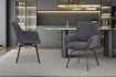 Chaise de salle à manger design coloris gris Chaises de salle à man...