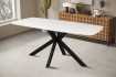 Table Ovale 'Apollo' 180 cm Style Danois en Pierre Blanche