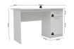Bureau 1 tiroir et 1 porte coloris crème Bureaux enfant et junior |...