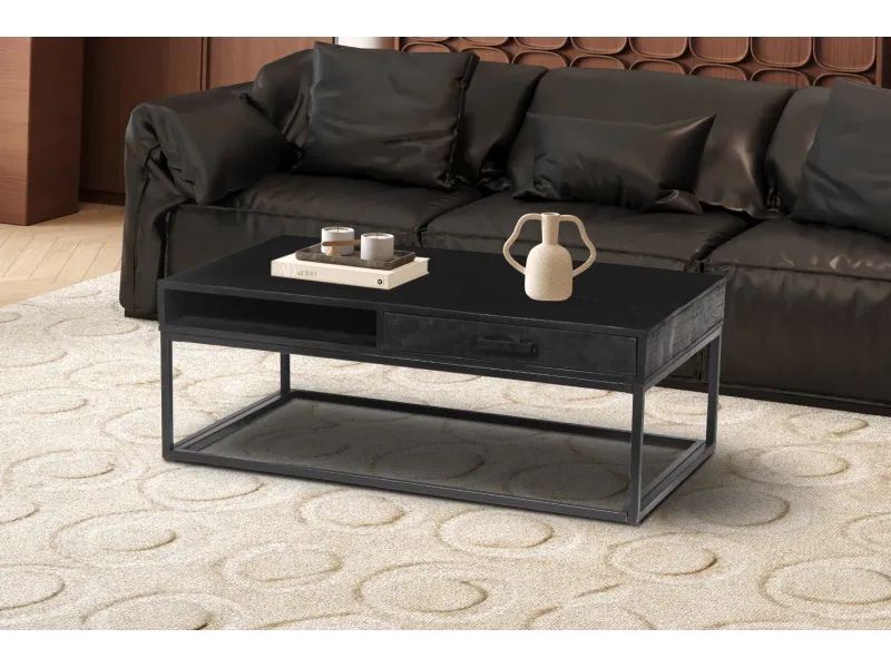 Table basse en bois, verre ou métal -  bellozia.com