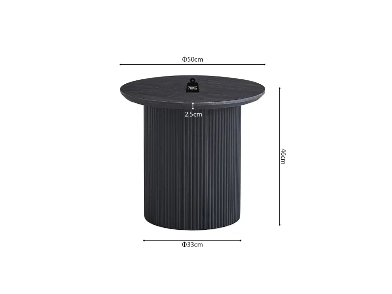 Table basse contemporaine |Table basse avec 6 poufs encastrable, ve...