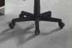 Chaise de bureau style roulant en tissu coloris noir Chaises & faut...