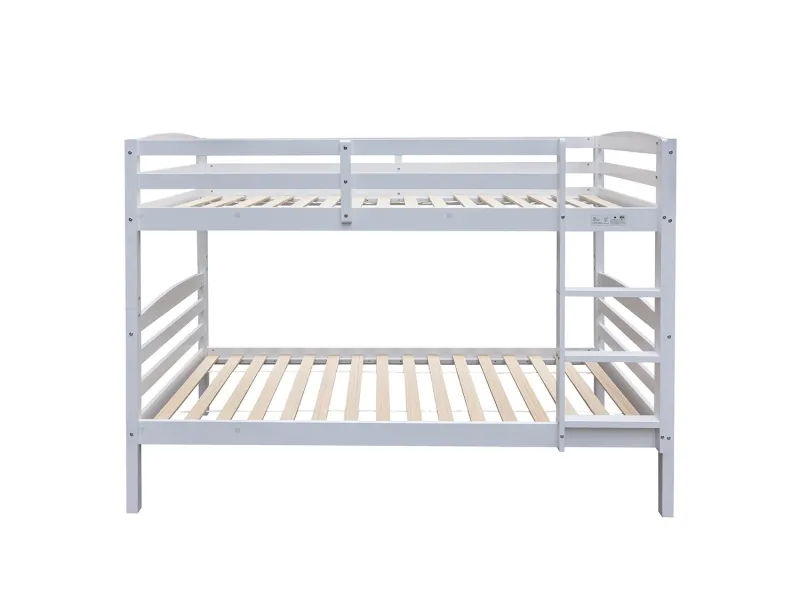 LIT SUPERPOSÉ EN BOIS DIVISIBLE COLORIS blanc - Couchage 90x200cm