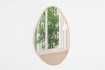 Miroir mural ‘Romi’ 80 x 50 cm en chêne vieilli – Élégance naturelle et polyvalence