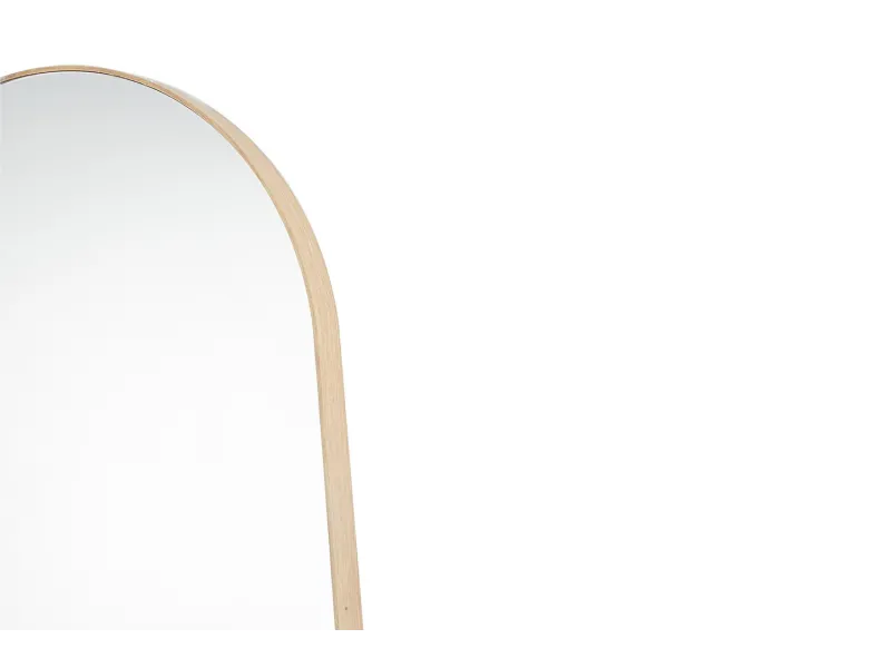 Miroir sur pied ‘Rosalie’ 160 x 60 cm en chêne vieilli – Élégance sobre et naturel