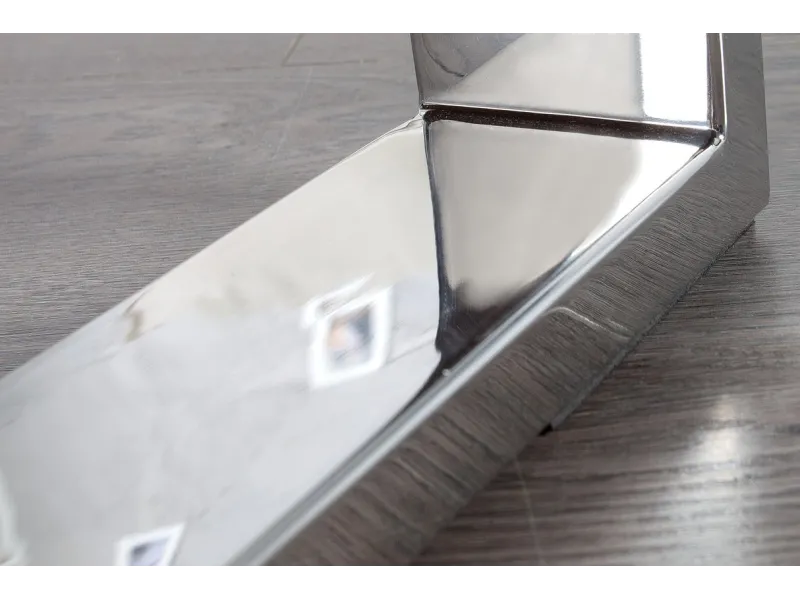 Table Basse en Bois Massif Recyclé  au Style Rustique avec plateau en verre