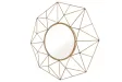 Miroir rond doré moderne 80 cm – miroir design contemporain chic - Bellozia