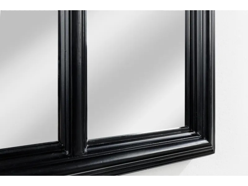 Miroir Rectangulaire avec Côté Haut Rond - Style Campagnard