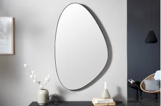 Miroir Mural Asymétrique au Design Moderne et Intemporel