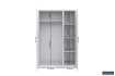 ARMOIRE 3 PORTES BOIS MASSIF COLORIS PIN BLANC Armoires, Dressings ...