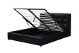 Lit adulte design |Lit adulte contemporain de 140x200 cm design ave...