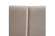 Lit coffre moderne de 160 x 200 cm en tissu coloris gris