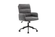 Chaise de bureau Aimé – Tissu gris foncé Raven 13