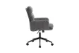Chaise de bureau Aimé – Tissu gris foncé Raven 13