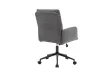 Chaise de bureau Aimé – Tissu gris foncé Raven 13