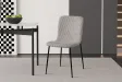 Chaise de salle à manger design coloris gris Chaises de salle à man...