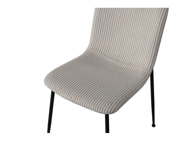 Chaise de salle à manger design coloris gris Chaises de salle à man...