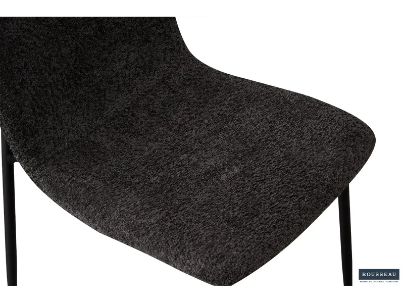 Chaise de salle à manger design coloris blanc Chaises de salle à ma...