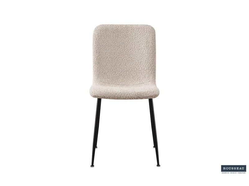 Chaise de salle à manger design coloris blanc Chaises de salle à ma...