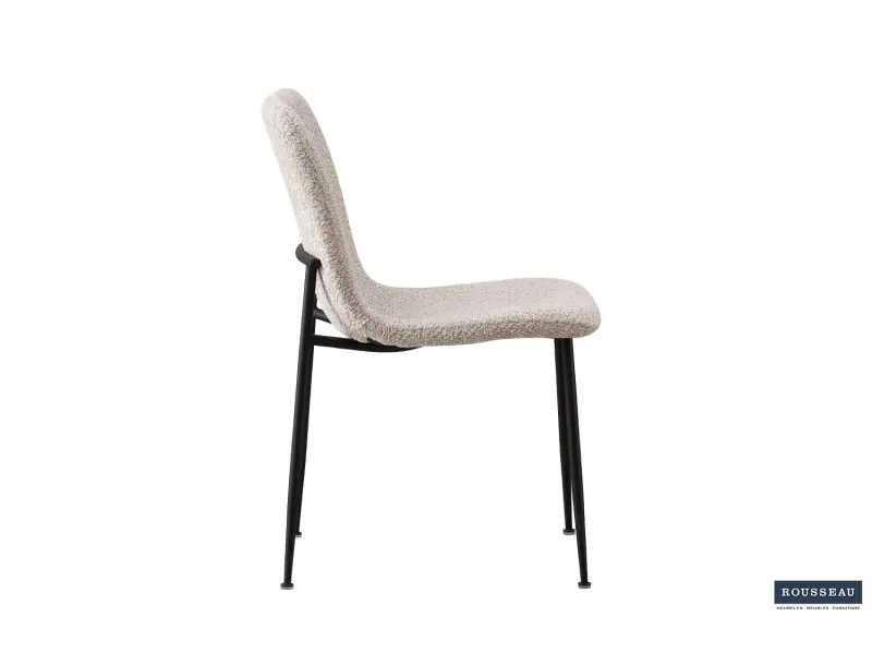 Chaise de salle à manger design coloris blanc Chaises de salle à ma...