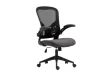 Fauteuil de Bureau Ergonomique, avec accoudoirs réglables et Tissu en Maille, idéale comme Chaise de Joueur coloris Blanc