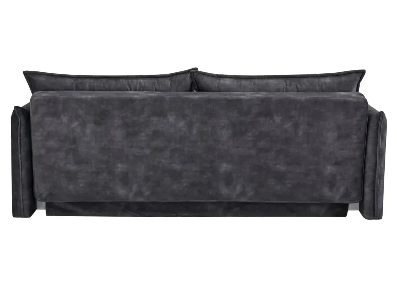 Canapé Marvelous velours jaune moutard 220cm pas cher