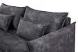 Canapé Marvelous velours jaune moutard 220cm pas cher