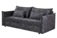 Canapé Marvelous velours jaune moutard 220cm pas cher