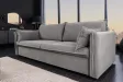 Canapé Marvelous velours jaune moutard 220cm pas cher