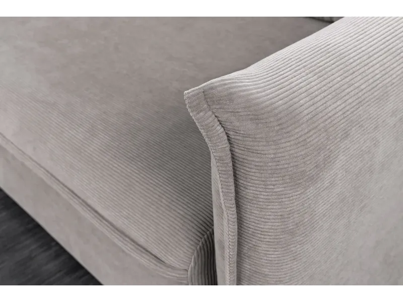 Canapé Marvelous velours jaune moutard 220cm pas cher