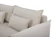 Canapé Marvelous velours jaune moutard 220cm pas cher