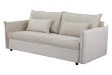 Canapé Marvelous velours jaune moutard 220cm pas cher