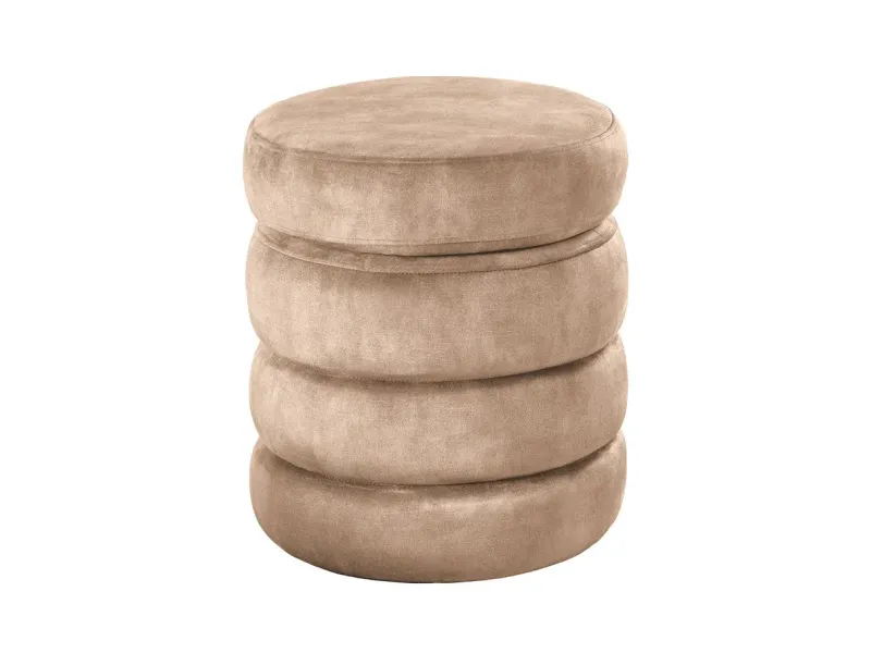 Tabouret 40 cm design en bois massif recyclé Tabourets bas |bellozia...